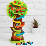 Squirrel Taxiway - Wooden Car Ramp Toy for Kids