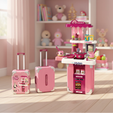 Kitchen Trolley Case Set Pretend Play for Kids (008-601A)