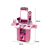 Dress up Pretend Play Princess Hair Salon Toy with Light & Sound (008-603A)
