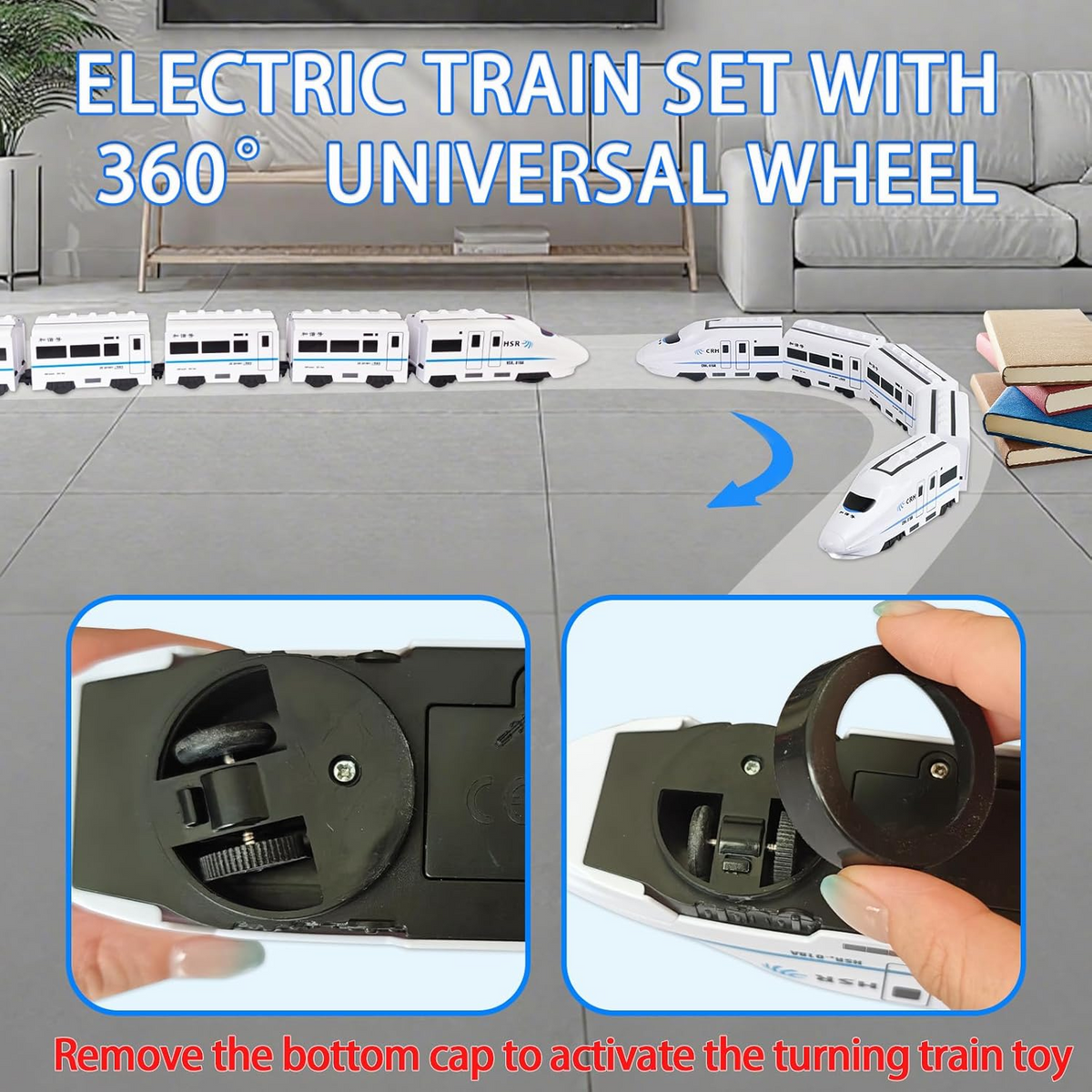 Electric RC Train Toy for Kids (995)