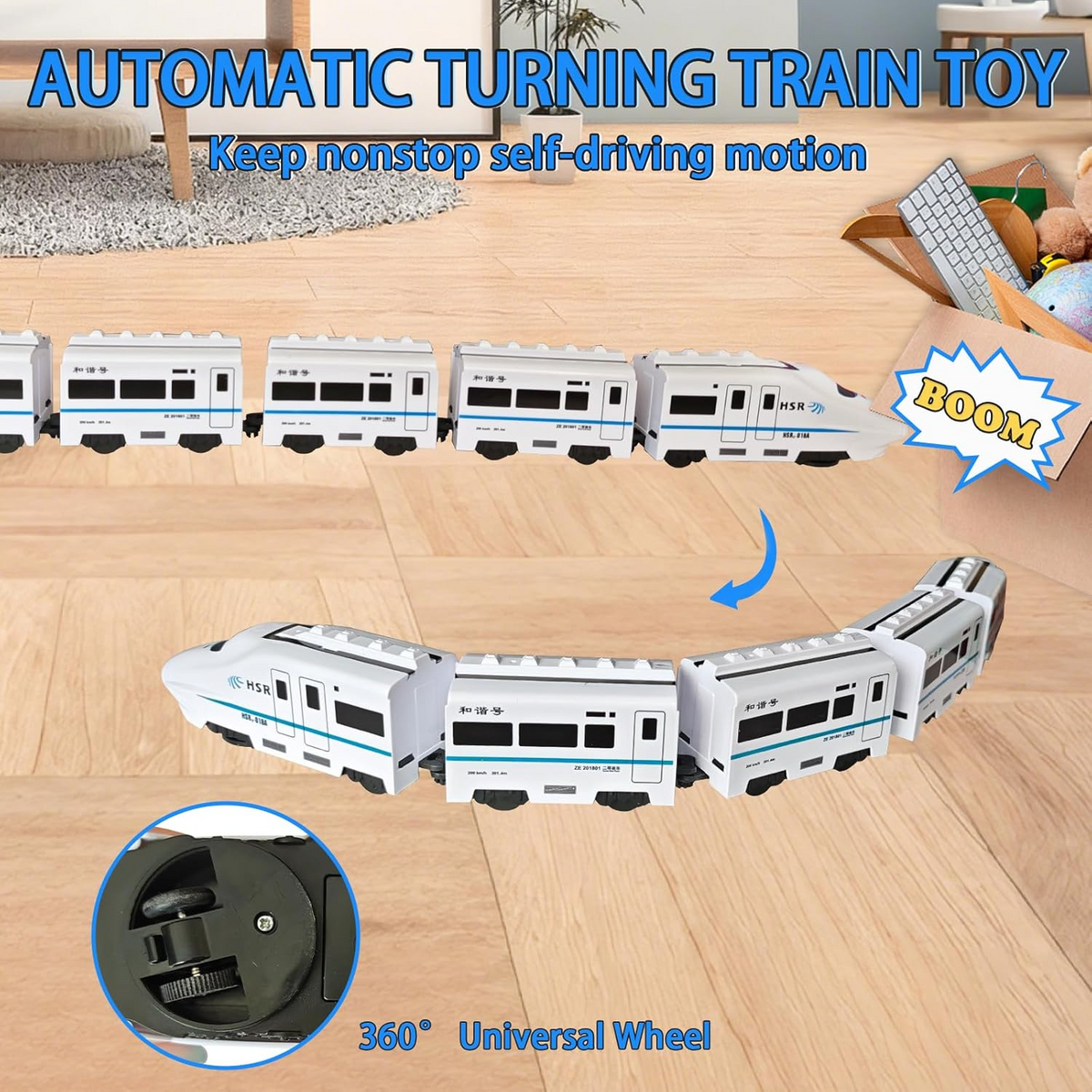 Electric RC Train Toy for Kids (995)