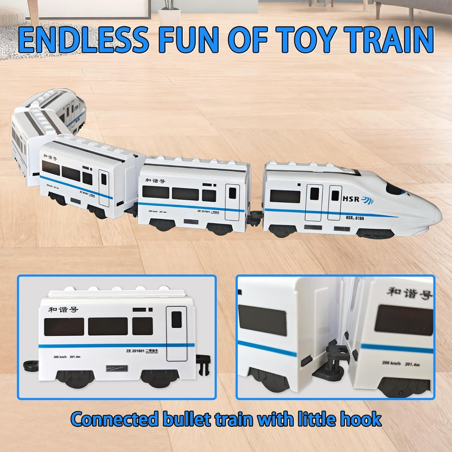 Electric RC Train Toy for Kids (995)