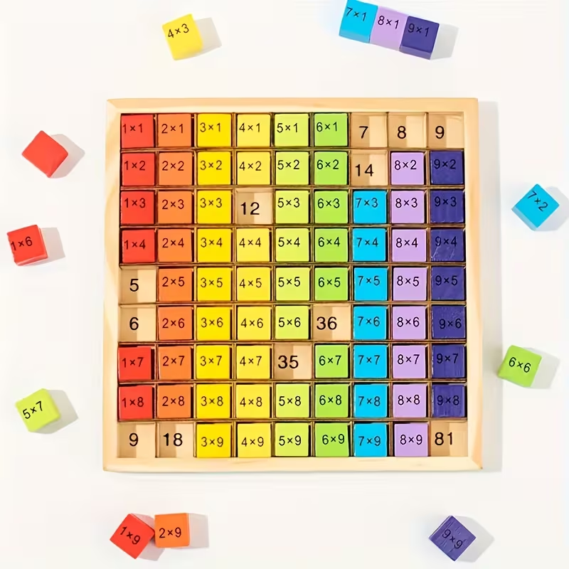 Multiplication Wooden Montessori Educational Board (2025-22)