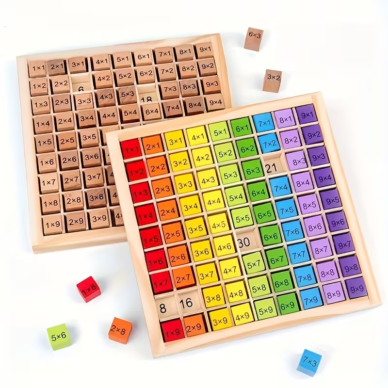Multiplication Wooden Montessori Educational Board (2025-22)