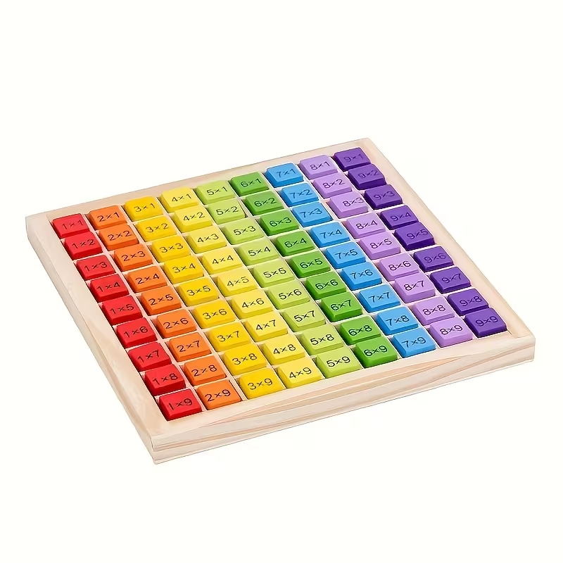 Multiplication Wooden Montessori Educational Board (2025-22)