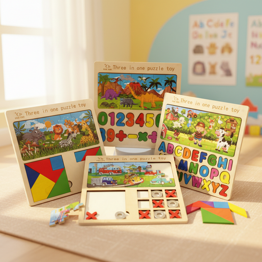 DIY Puzzle Board Game For Kids