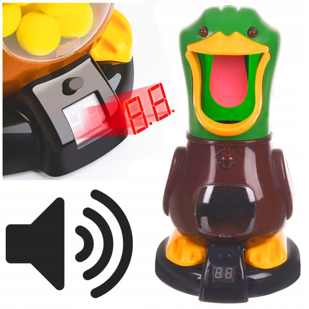 Hungry Duck Target Play Shooting Game Toy with Accessories (MG4025)