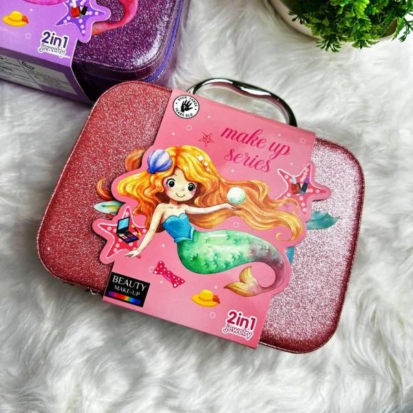 2 in 1 Unicorn Kids Makeup Kit Bag (B230)