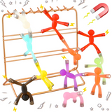Mini Man Fridge Magnets For Kids (6 Pcs | 2026-8)