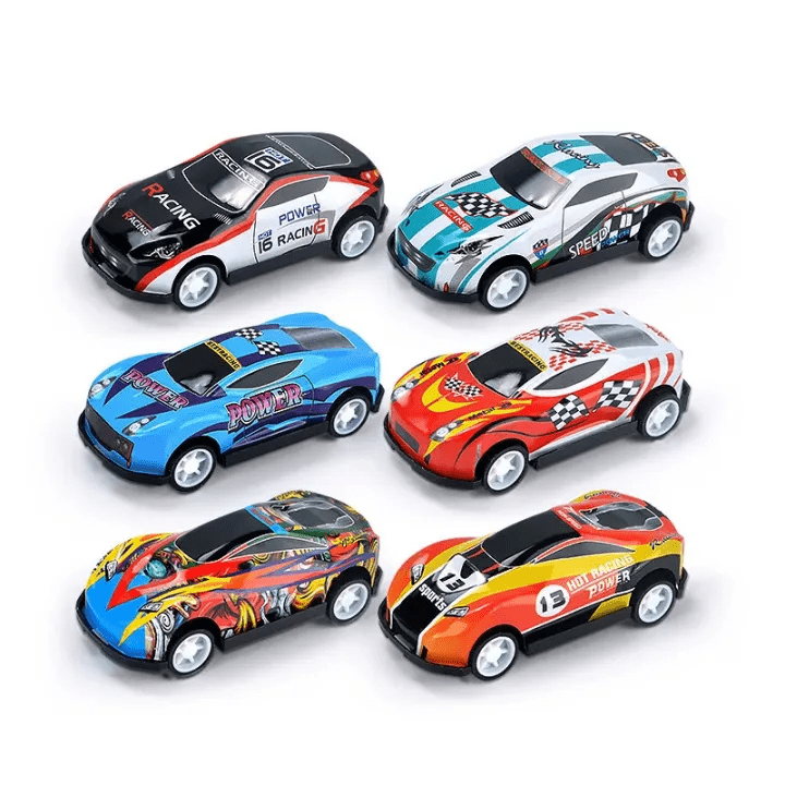 Pull Back Die-Cast Cars Set 6 Pcs (HR029-2)