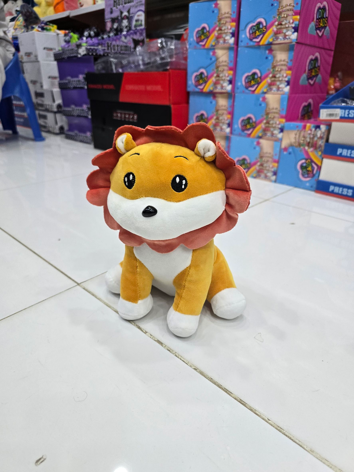 Cute Lion Plush Washable Soft Toy for Kids | 25cm