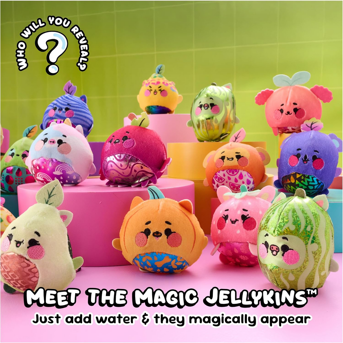 Magic Jellykins Squishy Plush Surprise Toy for Kids