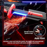 Color Flowing Spark Sword Toy with Smoke Effect (838-1)