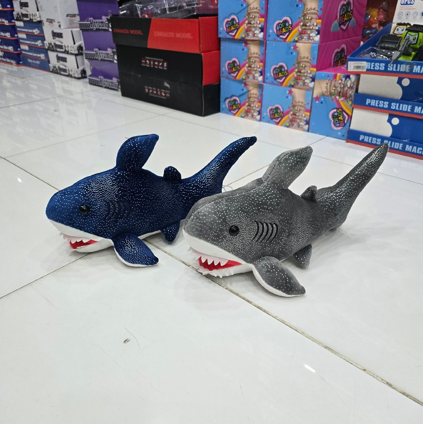 Shark Plush Washable Soft Toy for Kids | 25cm (Random Color)