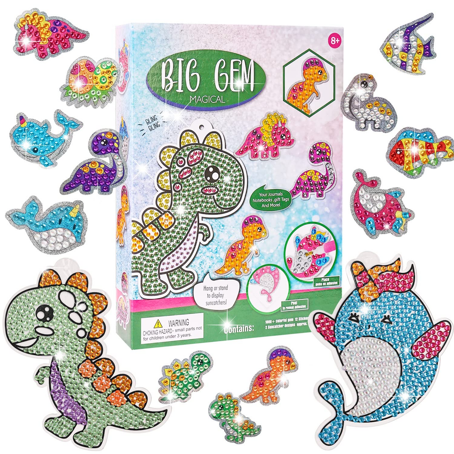 Big Gem Diamond Painting Kit for Kids (21-M027)