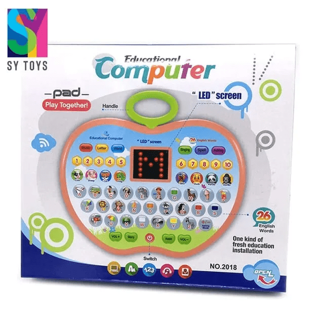 Learning Laptop For Kids Apple Shape (2018)