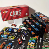 48 Pcs Mini Diecast Toy Cars Set for Kids With Container (366-160)