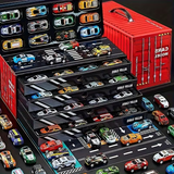 48 Pcs Mini Diecast Toy Cars Set for Kids With Container (366-160)