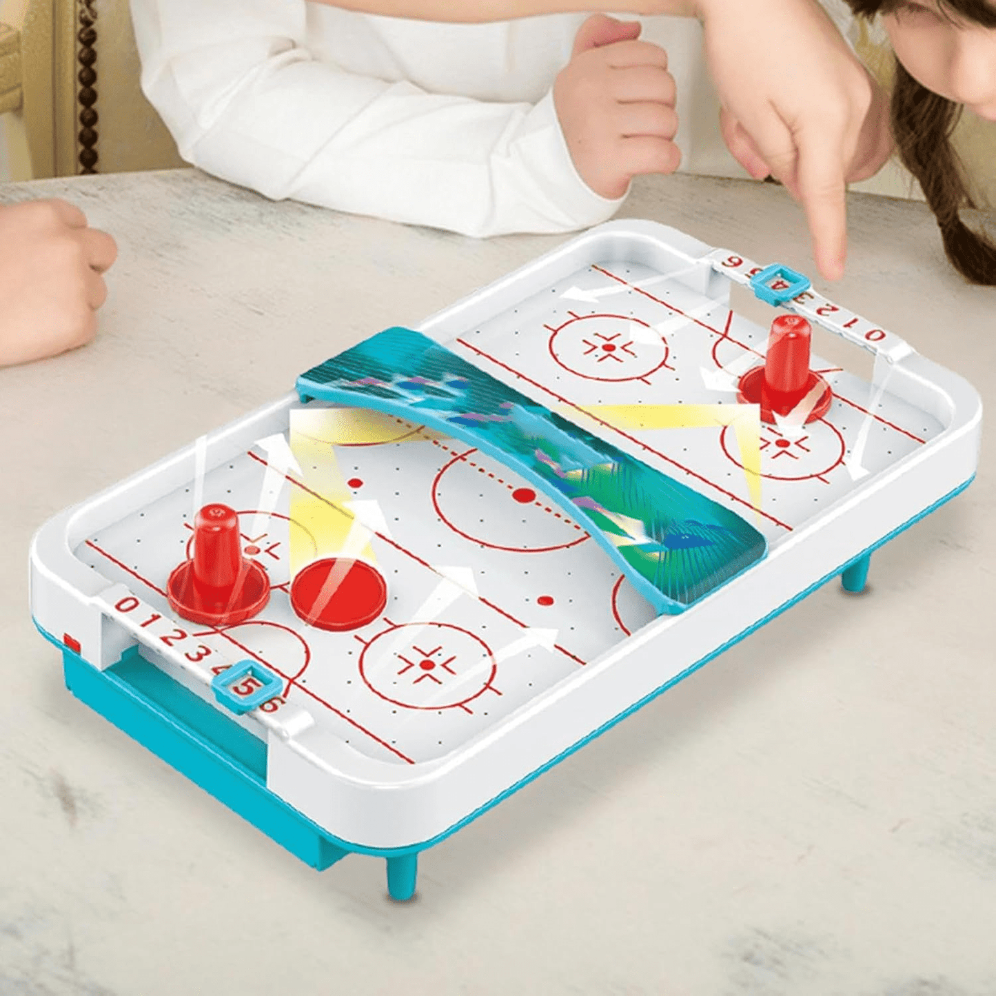 Fast - Paced Ice Hockey Tabletop Game for Two Players - Toynix