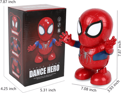 Dancing Spider - Man Toy with Lights & Music for Kids - Toynix