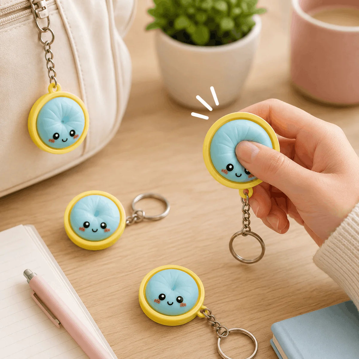 Colorful Mini Dumpling Keychain (DS)