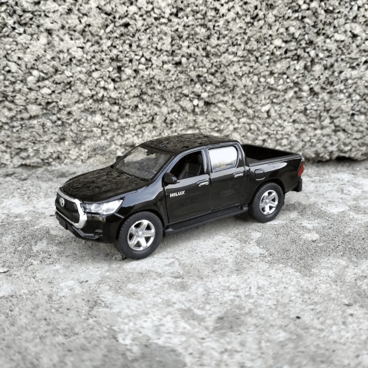 Pull-Back Metal Diecast 4x4 Revo Hilux For Kids (JG2617A-12)