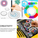 Educational Spirograph Painting Designer Set for Kids (3337A)