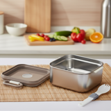 Stainless Steel Bento Lunch Box (Random Color) (029-23)