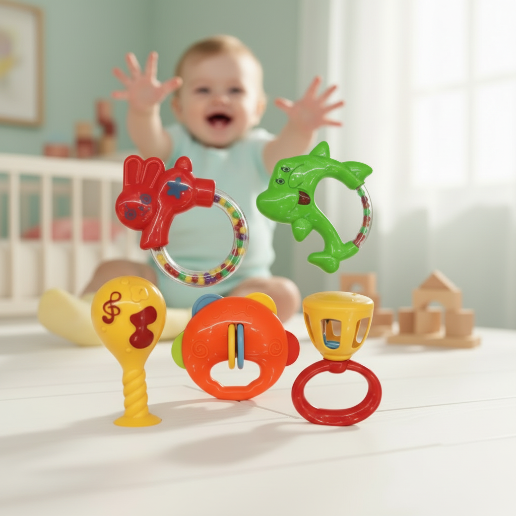 Baby Concert Rattles Play Set Toy (D31)