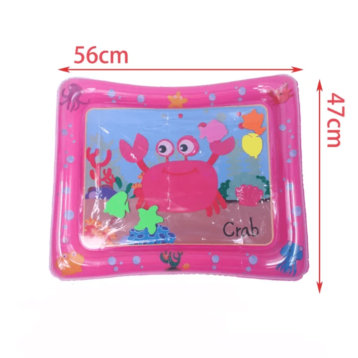 Premium Baby Inflatable Water Tummy Time Mat (Pink) - Toynix