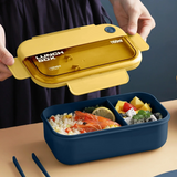 Two Compartment Bento Lunch Box (029-16)