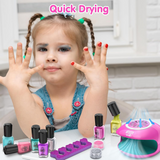 Beauty Nail Polish Kit With Dryer for Kids (MYQ-F01)