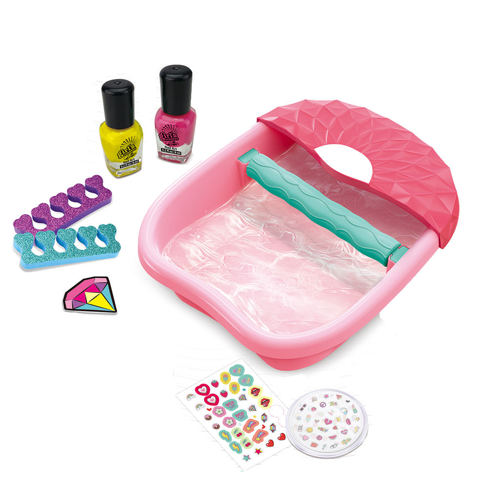 2 in 1 Foot Spa Massager with Nail Set For Kids (MBK-590)