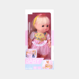 Baby Doll Happy Every Day with Feeding Bottle & Music (8933A)