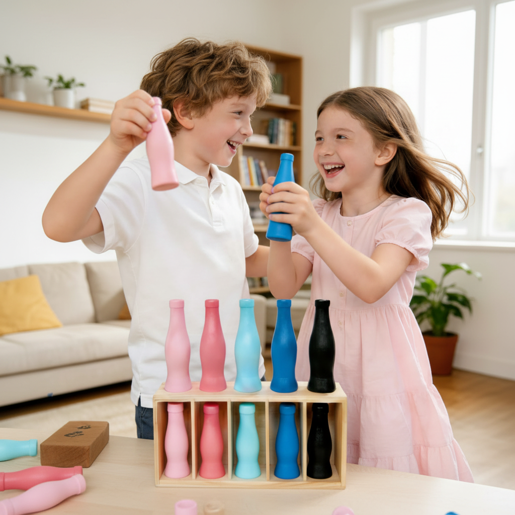 Color Matching Puzzle Bottles 