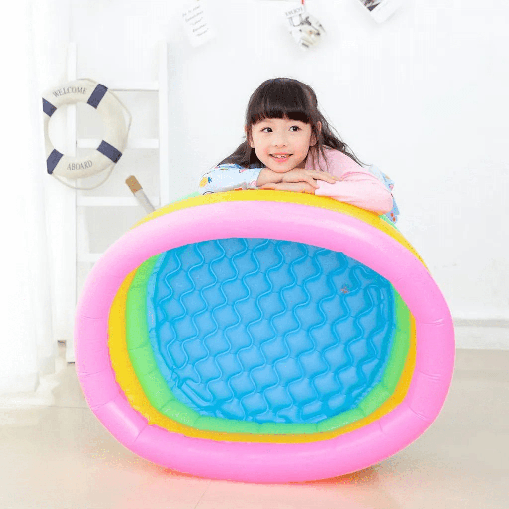 4 FT - Intex Rainbow Swimming Pool For Kids (57412)