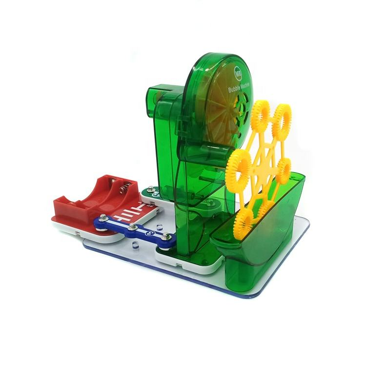 Bubble Machine LED Science Experiment Kit for Kids