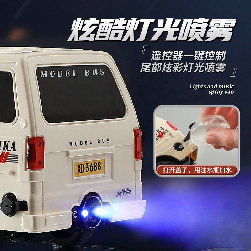 Remote Control Taxi Van for Kids (3688-G169A)