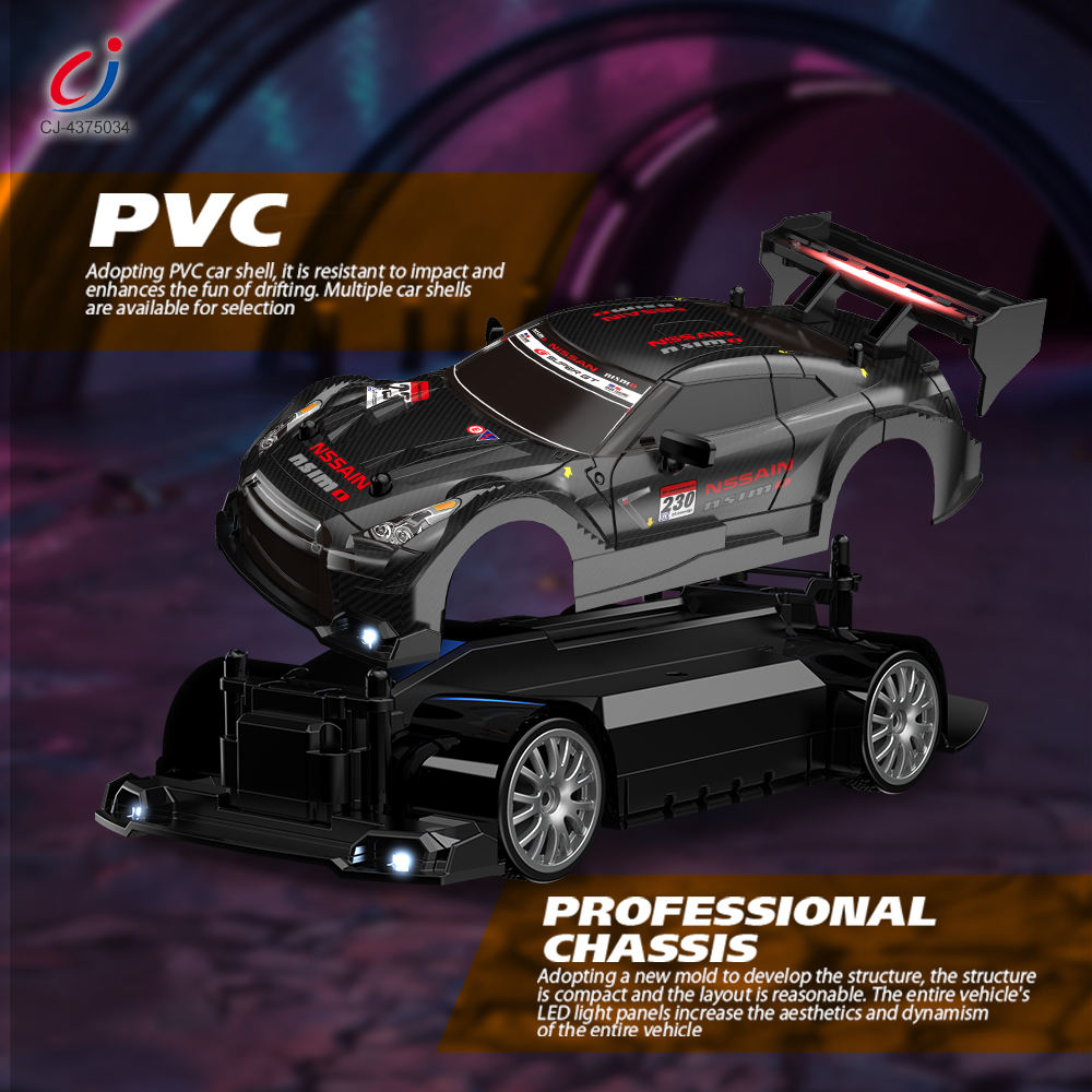 RC Nissan GT-R Drift Car for Kids – 2.4GHz High Speed (8601)