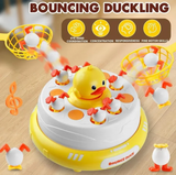 Light-Up Popping Duck Bounce & Catch Toy with Sound