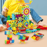 53 Pcs Electric Gear Building Block Toy for Kids (2808)