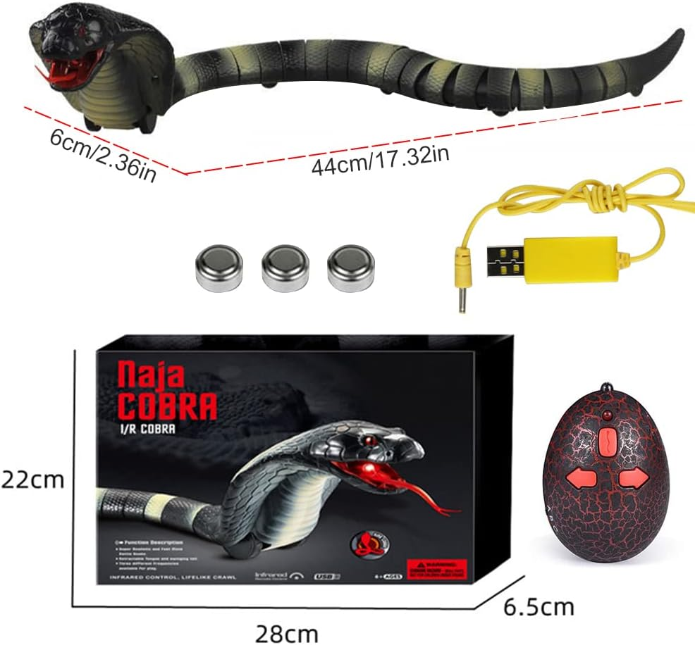 Remote Control Snake Toy (8808A-B)