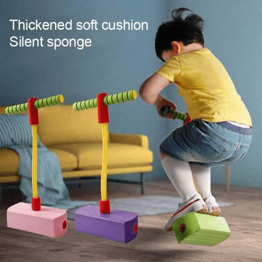 Kids Balance & Jump Toy – Grow Taller Frog Bouncer (ENJOY-S)