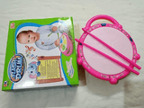 Musical Light Sound Flash Drum with Sticks (168-23)
