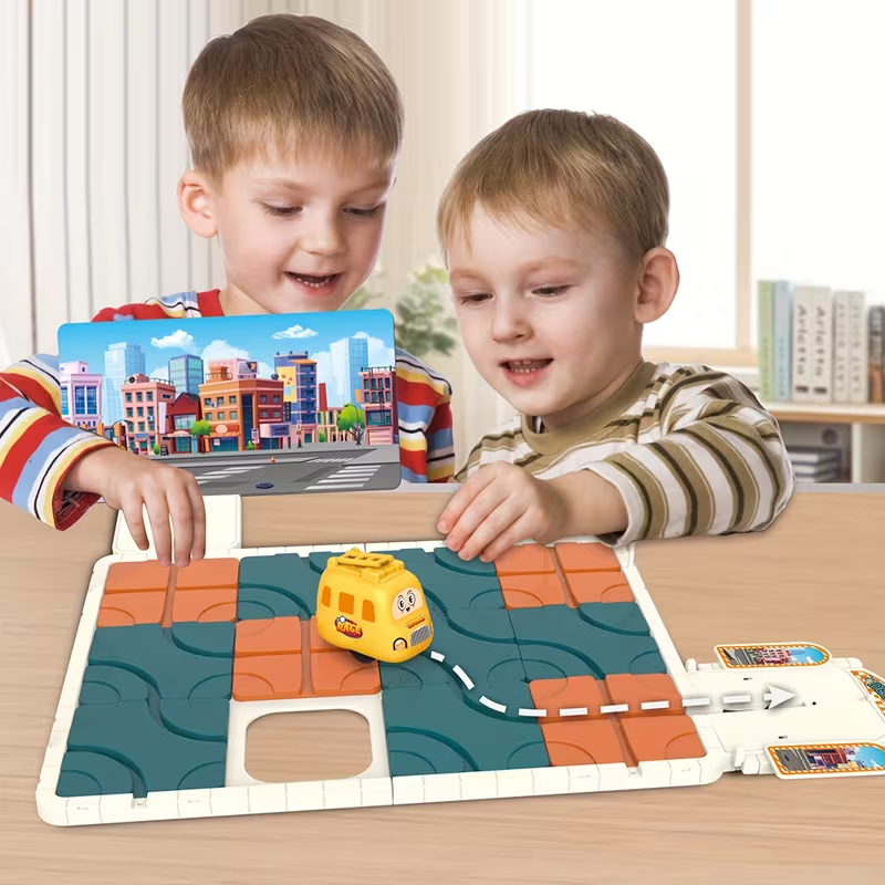 Fun Track Maze City Adventure Puzzle Game (3625)