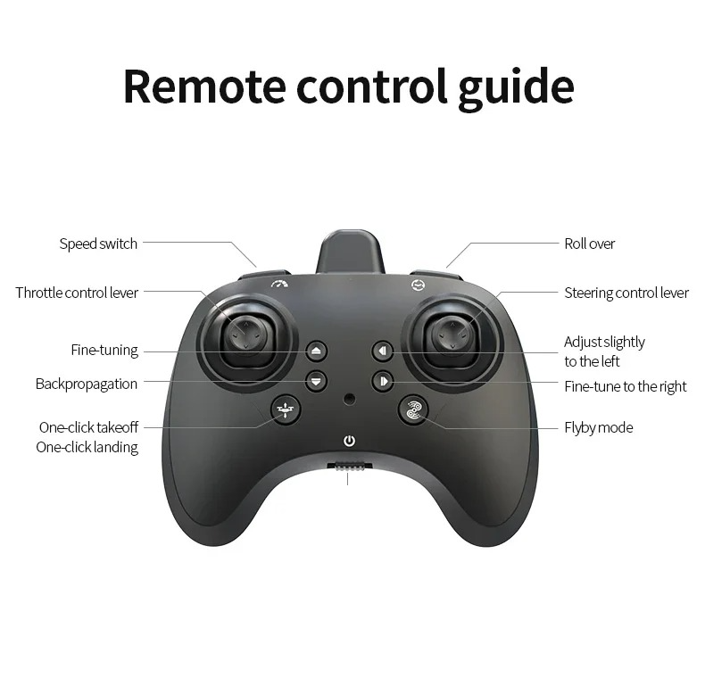 K500 Max Fighter Jet RC Drone for Beginners Kids Adults (Random Color)