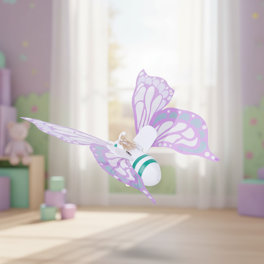 Electric Butterfly Flapping Bee Wings Toy for Kids (565)