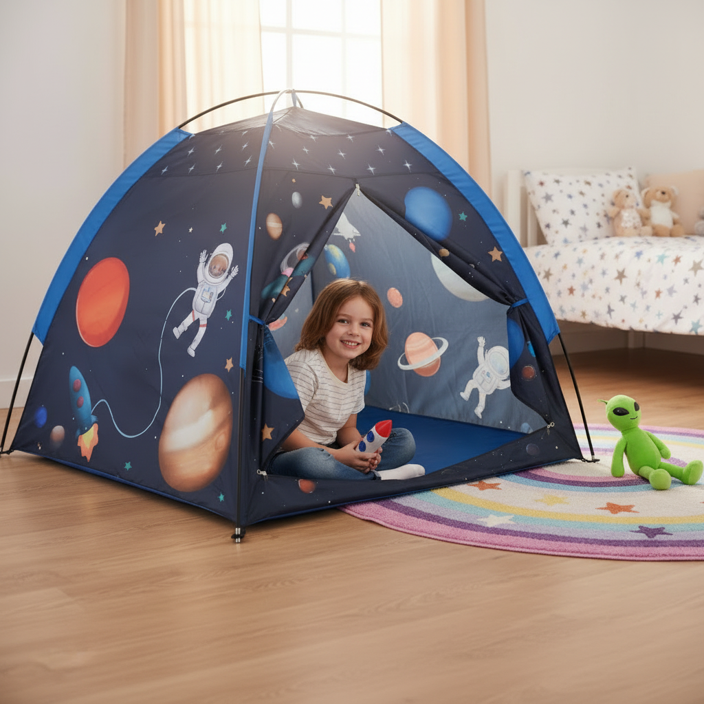 Space World Galaxy Indoor Play Tent House for Kids