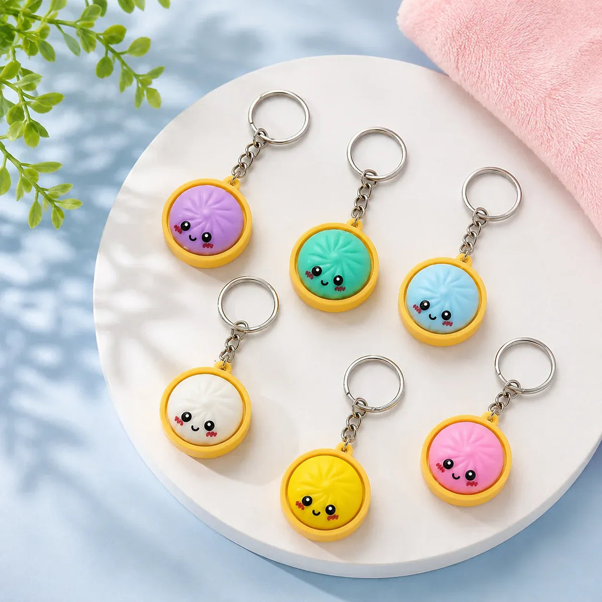 Colorful Mini Dumpling Keychain (DS)