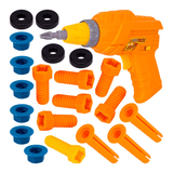 Electric Toy Drill Toy Set for Kids – Battery Operated Pretend Play Tool Kit